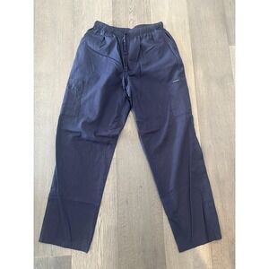 Dagacci Scrub Pants Mens Large Drawstring Elastic Waist Medical Uniform Nursing